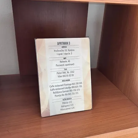 Apartman 3 *